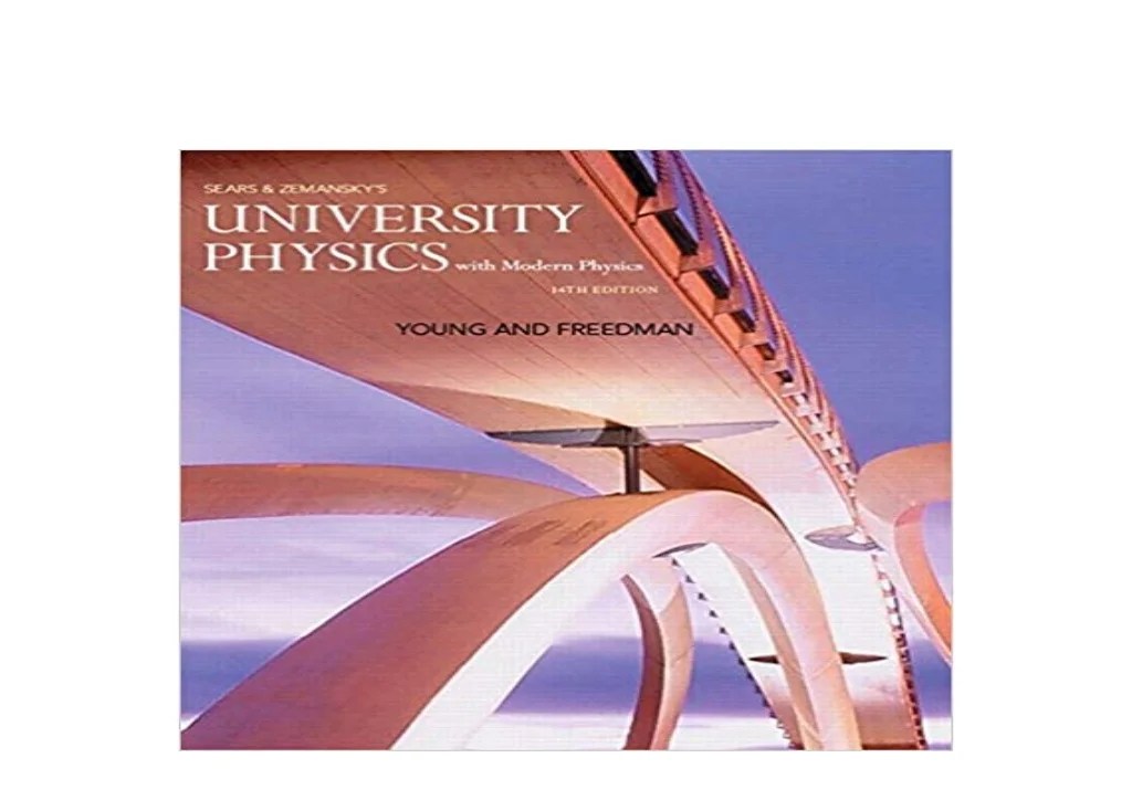 University physics with modern physics 14th ed