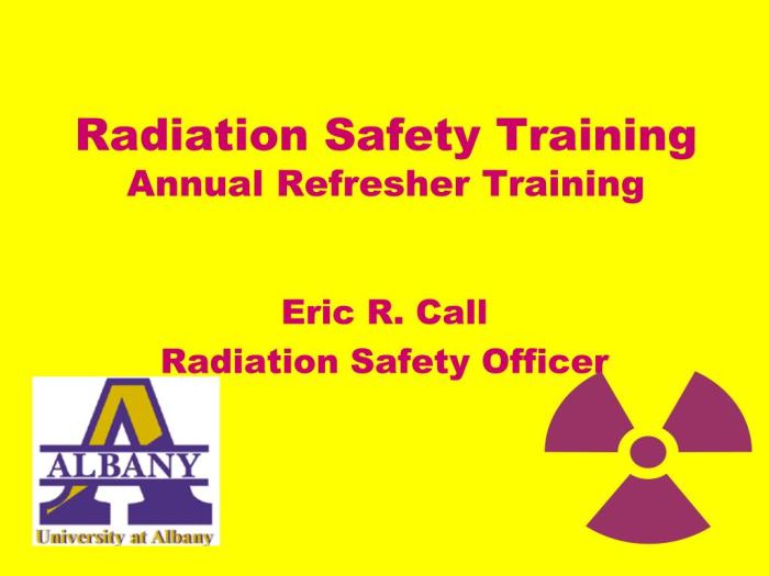 Radiation safety training awareness han basic slideshare